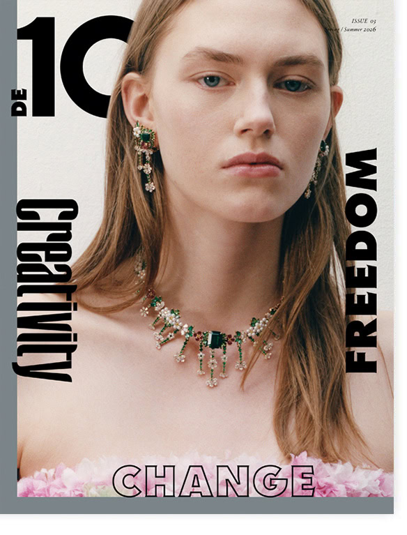 10 MAGAZINE DE ISSUE 3 – BELLE-DIOR-HAUTE-JOAILLERIE Cover