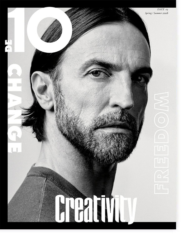 10 MAGAZINE DE ISSUE 3 – NICOLAS-GHESQUIERE Cover