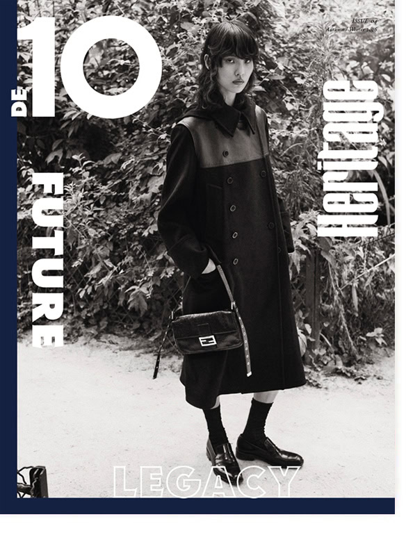 10 MAGAZINE DE ISSUE 4 – FENDI Cover