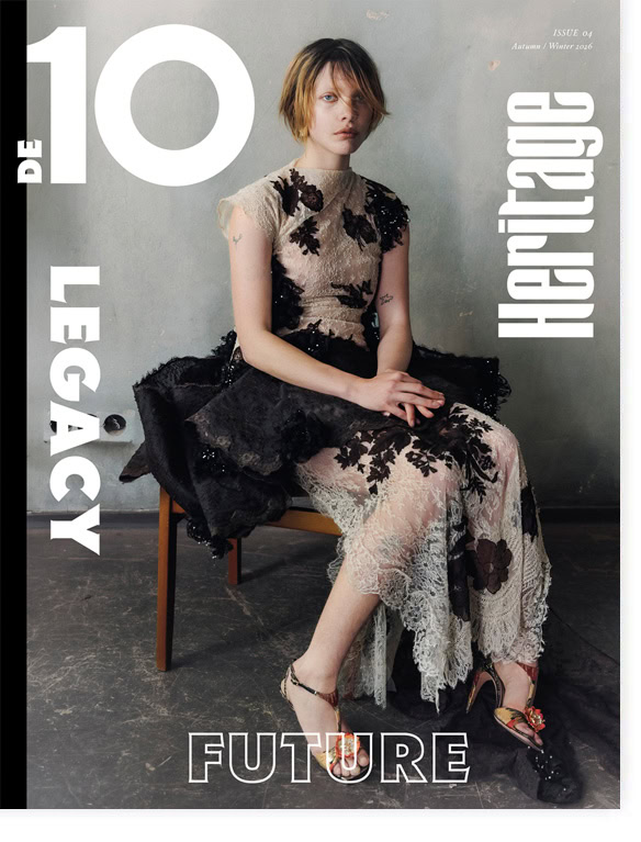 10 MAGAZINE DE ISSUE 4 – DIOR Cover